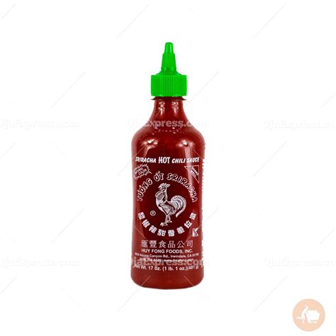 Tuong Ot Sriracha Sriracha Hot Chili Sauce Ojaexpress Cultural Grocery Delivery