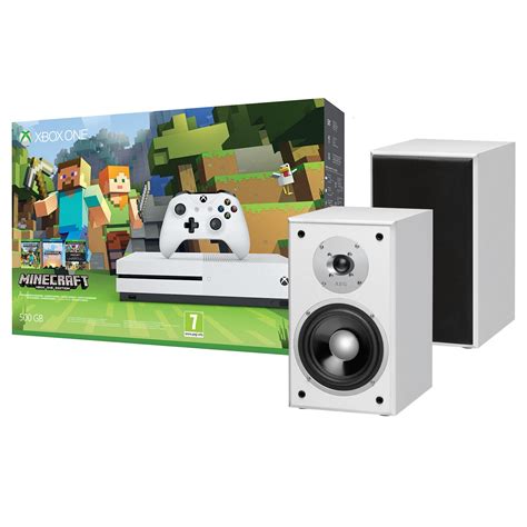 Microsoft Xbox One S 500gb Minecraft Aeg Lb4720 Hangfalpárral Emaghu