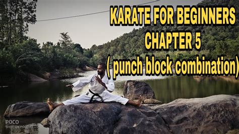 Karate For Beginners Chapter 5 Basic Punch Block Combinations Youtube
