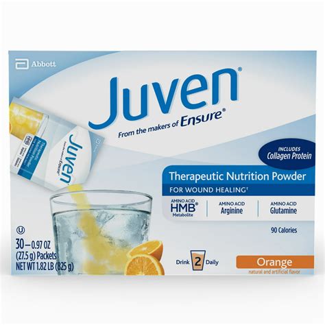Juven Therapeutic Nutrition Drink Mix Powder For Wound Healing Support