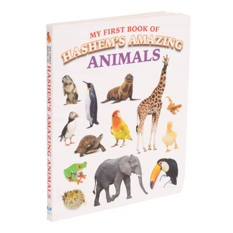 My First Book Of Hashems Amazing Animals Eichlers