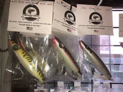 Pin On Outcast Lures Handcrafted Striper Lures
