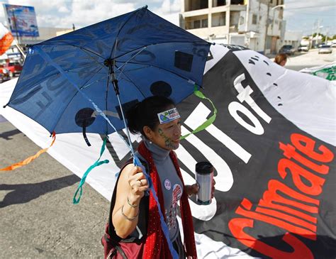 Environmental Activists From Different Organizations Demonstrate