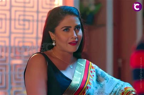 Pooja Singh Rajpoot S Enchanting Stills In Saree From Antarvasna S2