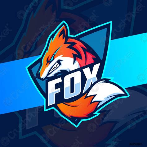 Fox Mascot Logo Stock Vector 4290842 Crushpixel