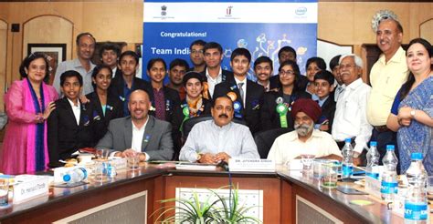 A statutory body under the ministry of science. Jitendra Singh felicitates child scientists