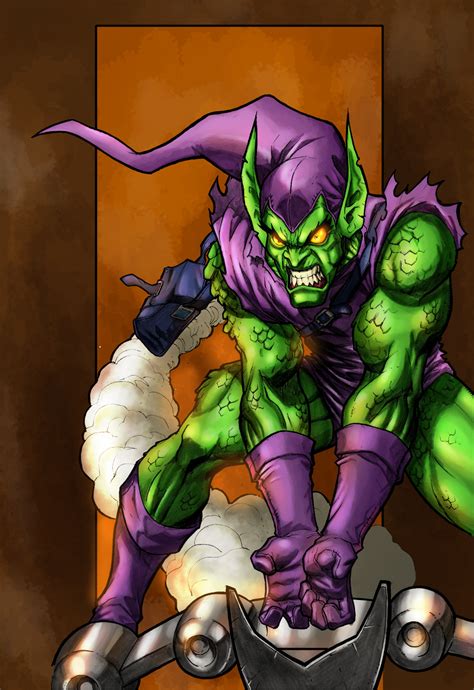 Artstation Green Goblin Returns Colors