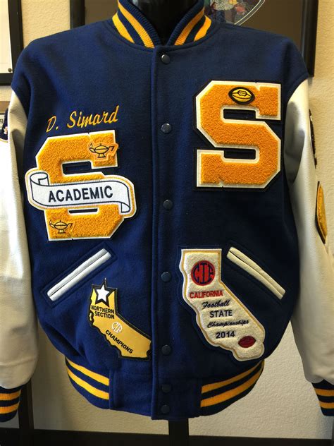 Vintage Braintree High School Ma Football Letterman Jacket Ls