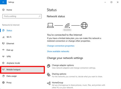 How To Create A Hotspot In Windows Steps With Pictures