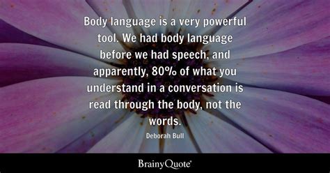 Top 10 Body Language Quotes Brainyquote