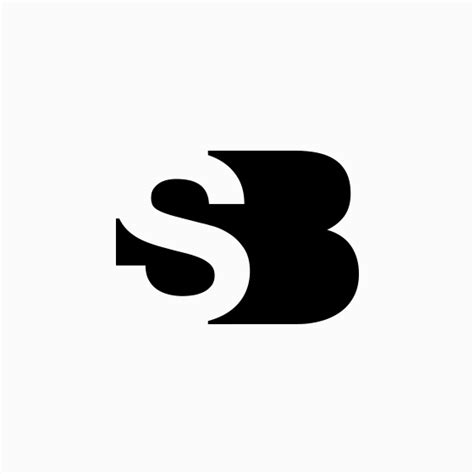 Sb Logo In 2023 Letter Logo Design Logo Design Negative Space Sb Logo