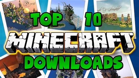 Minecraft Top 10 Builds March All Downloadable Youtube