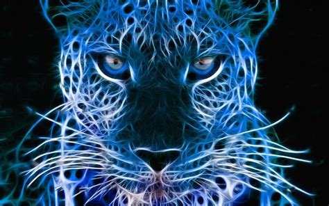 See more ideas about iphone wallpaper, wallpaper, phone wallpaper. NEON BLUE LEOPARD by xinje | Cheetah wallpaper, Leopard ...