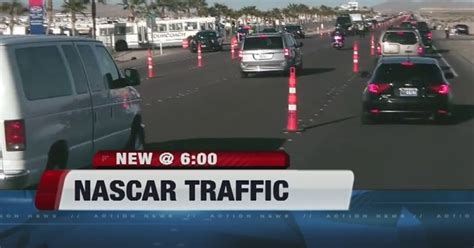 Expect Heavy Traffic For Nascar Weekend
