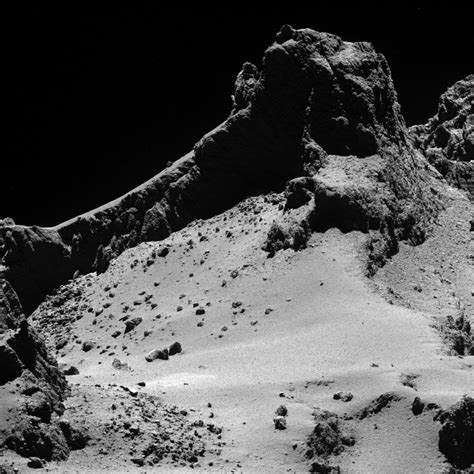 Comet 67p Surface At Crisp 015m Resolution By Rosetta Space