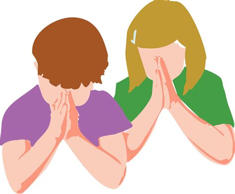 Kids Prayer Clipart Free Download On Clipartmag