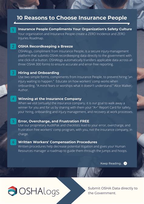 This workers' compensation insurance online submission process will walk the insurer through each field required by cslb. Work Comp Wednesdays - 10 Reasons to Choose Insurance People for Workers Compensation ...