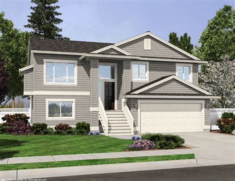 Browse our large selection of house plans to find your dream home. Split Level Home Plan - 23441JD | Architectural Designs ...