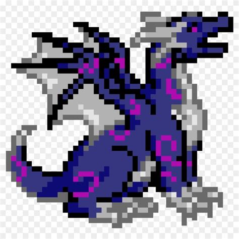 Dragon Pixel Art V Pixel Art Dragon Png Transparent Png 880x850