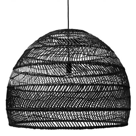 Free shipping on orders over $49! Woven Wicker Ceiling Pendant Light - Black | Love Frankie