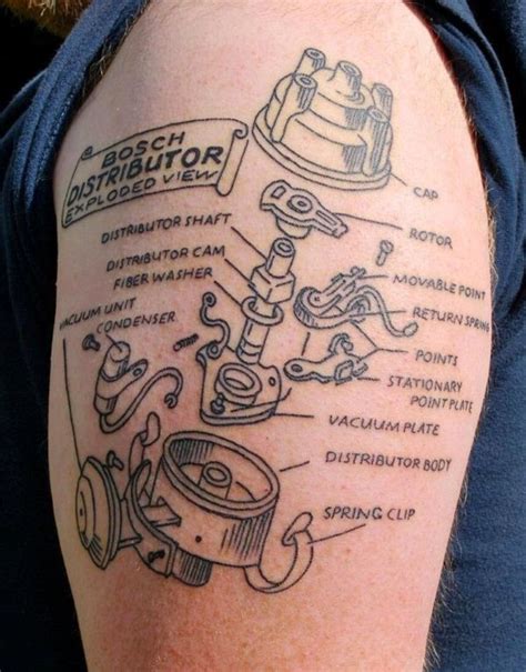 21 Inspired Mechanic Tattoo Design Ideas Mechanic Tattoo Vw Tattoo