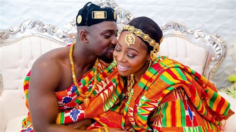 A True Ghanaian Love Story Traditional Ghana Wedding The Dankyis Youtube