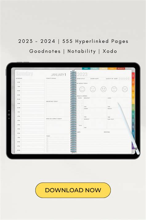 Get The Ultimate Digital Planner 2023 And Stay Organized Never Miss