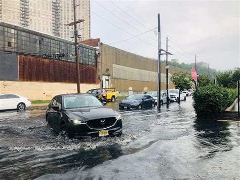 Rain And Flooding From Tropical Storm Elsa Continue In Hoboken