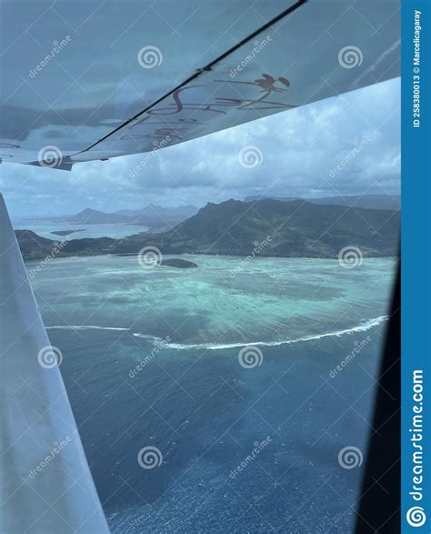 Underwater Waterfall Mauritius Indian Ocean Stock Image Image Of