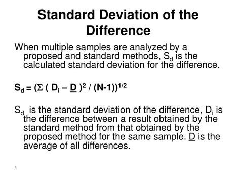 How To Calculate Standard Deviation Difference Haiper