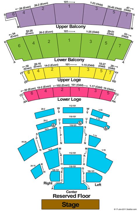 Warfield Seating Chart Warfield Event Tickets And Schedule