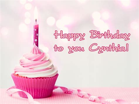 Cynthia Happy Birthday To You Images And Photos Finder