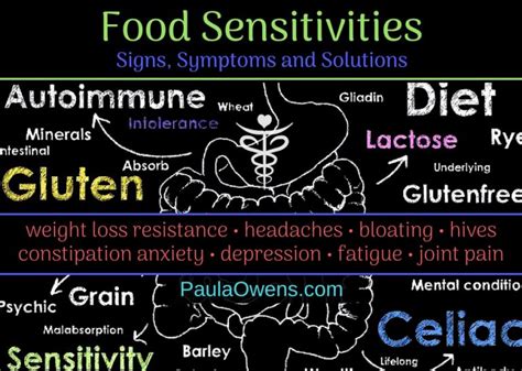 Food Sensitivities Signs You Have A Food Sensitivity Paula Owens