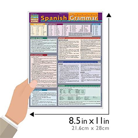 Spanish Grammar Quick Study Pricepulse
