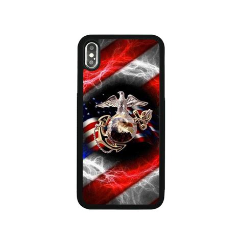 Usmc Marine Corps Theme Art Case For Iphone X Xr Xs 5678 Etsy