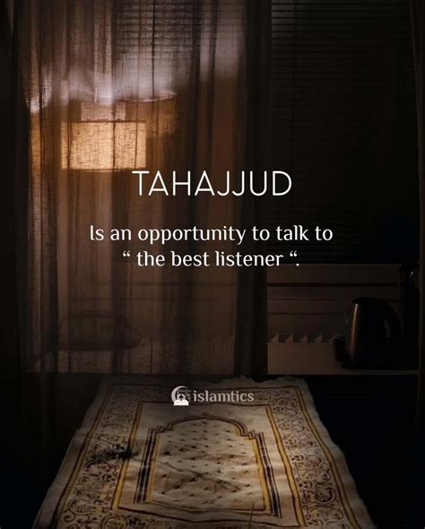 35 Deep Tahajjud Quotes Night Prayer With Images Islamtics