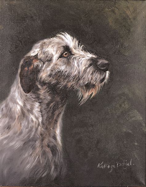 Irish Wolfhound Oil Irish Wolfhound Dog Paintings Wolfhound
