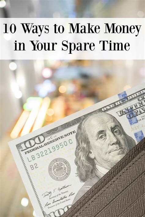 10 Ways To Make Money In Your Spare Time - Barefoot Budgeting