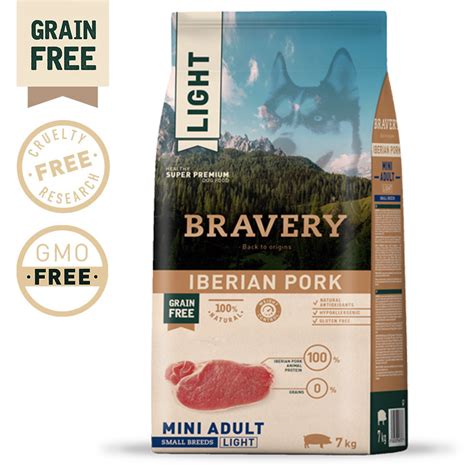 Bravery Iberian Pork Adult Mini Small Light Grain Free Paraízoo