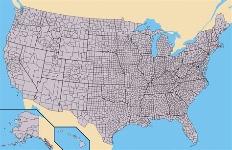 Filemap Of Usa With County Outlinespng Wikimedia Commons