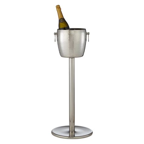 John Lewis Hammered Champagne Bucket And Stand