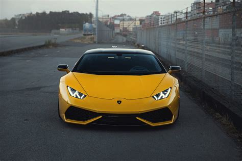 Yellow Lamborghini Huracan Looks Elegant And Upscale On Adv 1 Wheels