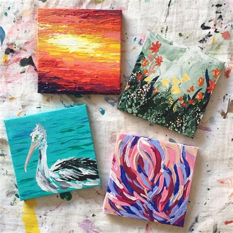 Mini Magnetic Canvases Something A Little Novel And Would Certainly