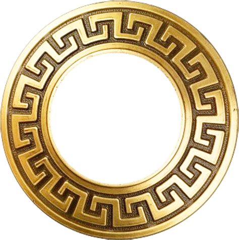 Gold Versace Logo Border