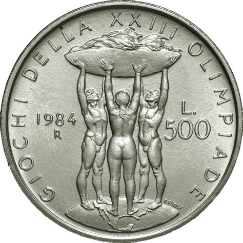 Le nouveau prix d'antoine griezmann. 500 lires Jeux Olympiques de Los Angeles - Italie - Numista