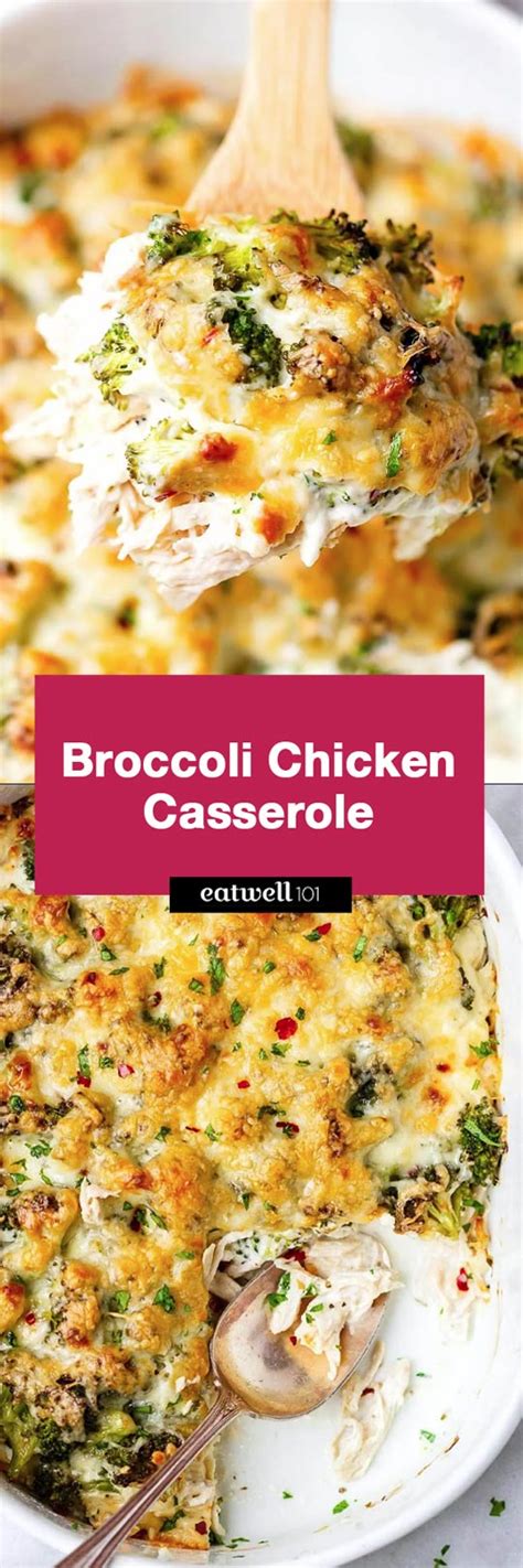 Broccoli Chicken Casserole With Cream Cheese And Mozzarella Chicken