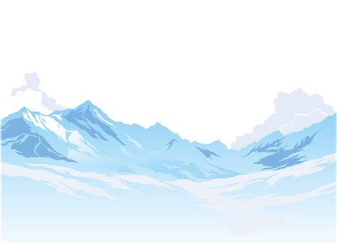 Mountain Polygon Euclidean Vector Rolling Snow Png Download 2139