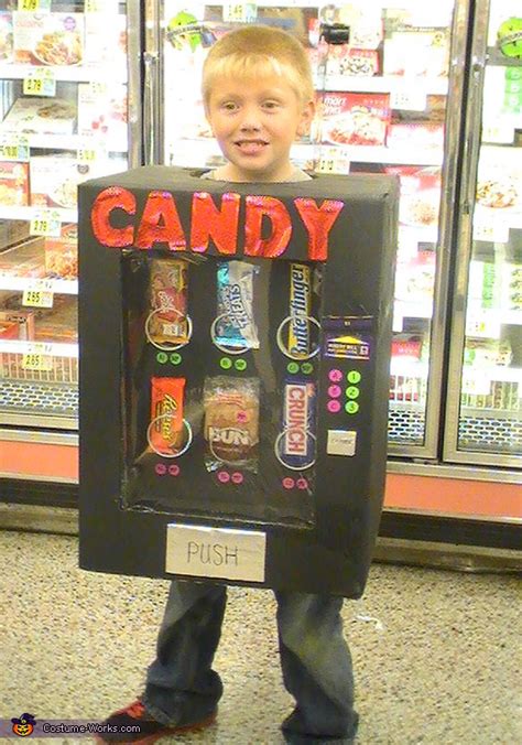 Candy Vending Machine Diy Halloween Costume