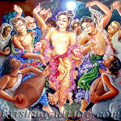 Panca Tattva Kirtan Canvas Art Krishna Culture