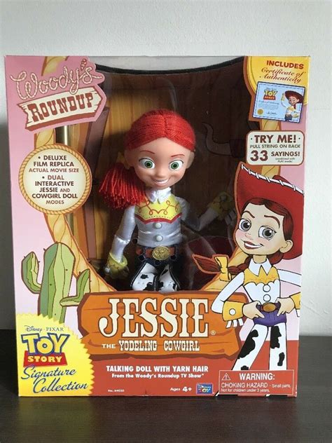 Toy Story Signature Collection Jessie The Yodeling Cowgirl 14 Talking Doll Thinkwaytoys In